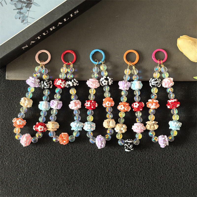 キーホルダー★キーリング★バッグチャーム★可愛い★ファション小物★雑貨★5色