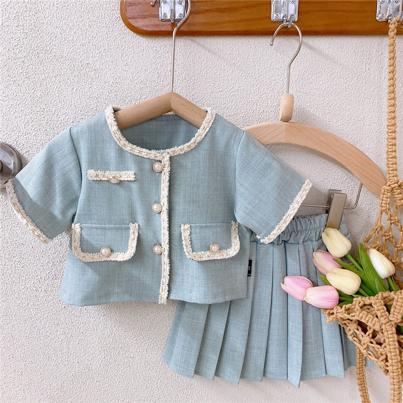 「2025」子供服★トップス+スカート★セットアップ★韓国風子供服★90cm〜140cm