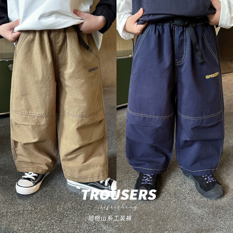 2025秋新入荷★子供服　ズボン★90cm〜150cm 2色
