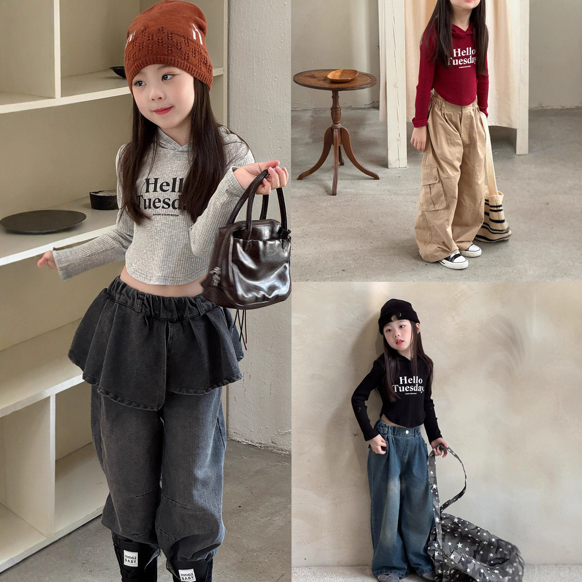 2025秋新作Y★子供服　パーカー　トップス★90cm〜150cm 3色