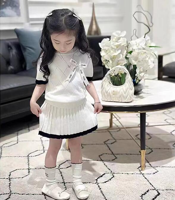 2025年秋新★子供服　セーター&スカート分けて★80cm〜150cm 2色
