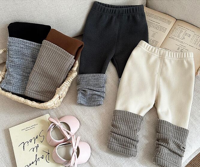 2025新入荷★子供服　タイツ　裏起毛★66〜100 4色