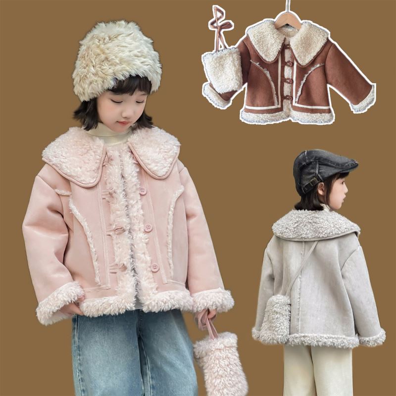 2025冬新品★子供服 　コート★100cm〜140cm 3色