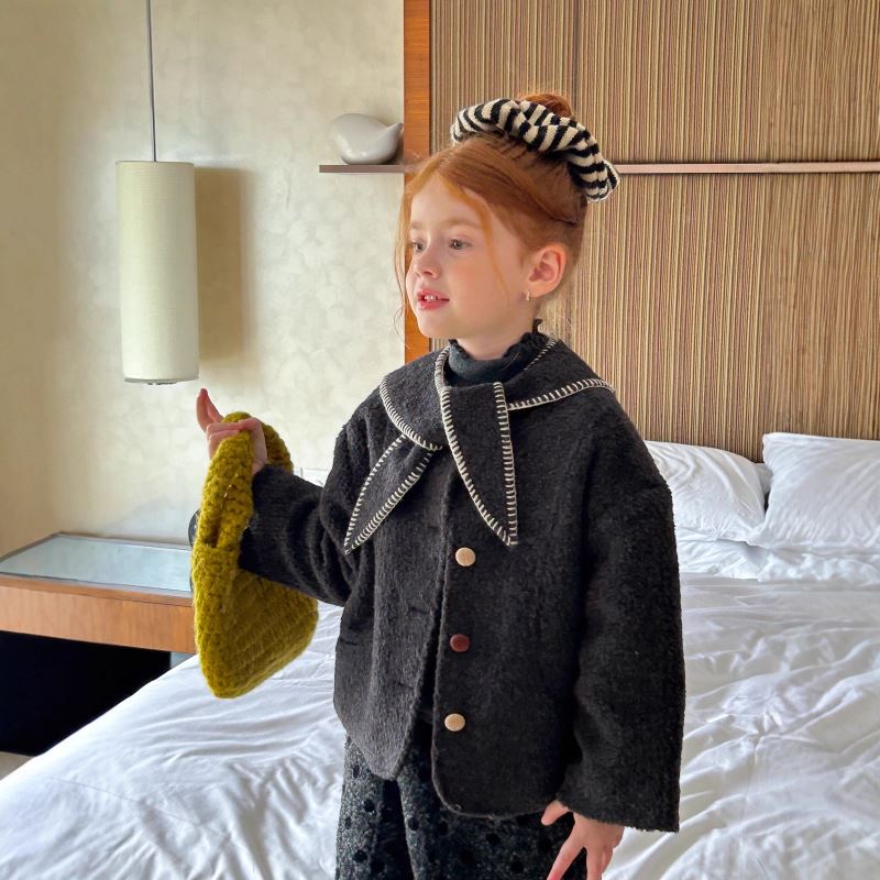 2025冬新品TT★子供服 　コート★90cm〜150cm 2色