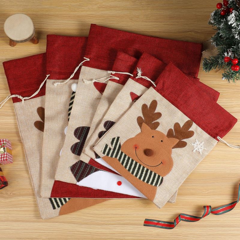 ★収納袋★クリスマス巾着袋　ポーチ★3種
