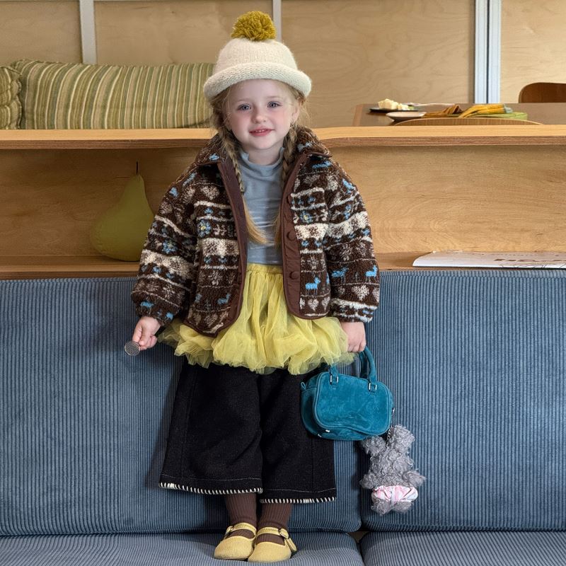 2025冬新品W★子供服 　コート&インナー&ズボン★80cm〜130cm