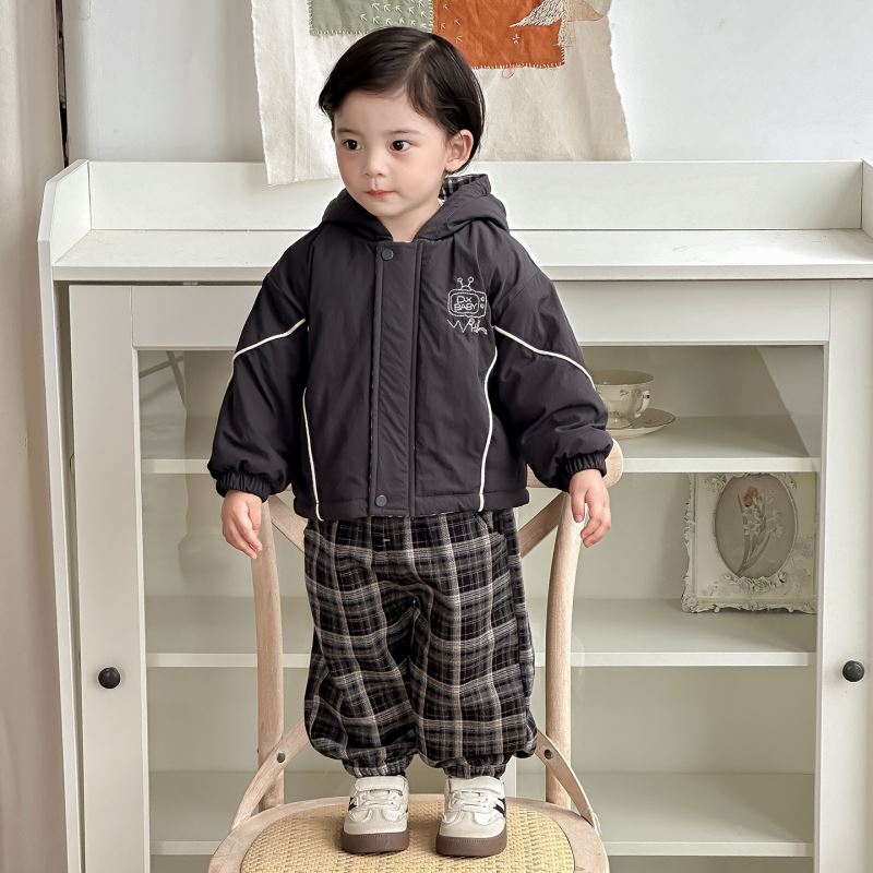 2025冬新品DX★子供服 　コート&インナー&ズボン★73CM〜100cm