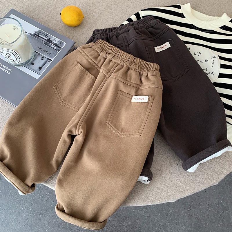 2025冬新入荷★子供服　ズボン★80cm〜130cm 2色