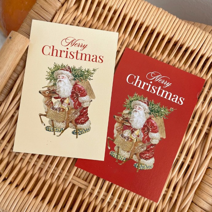 新作★クリスマス商品★DIY包装用品　プレゼントカード★お祝いカード★