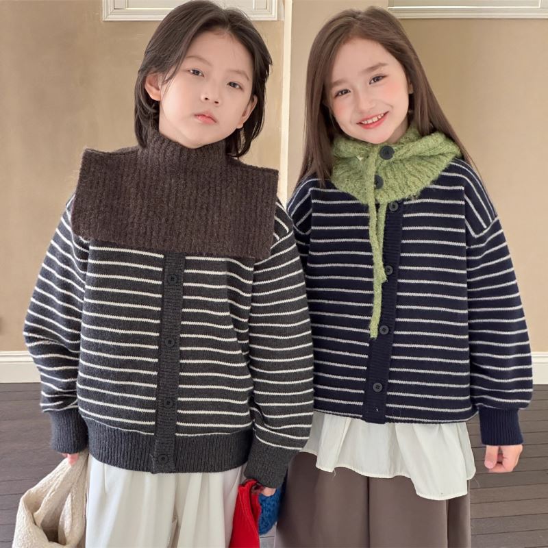 2025冬新品MXW★子供服 　カーディガン★90cm〜150cm 2色