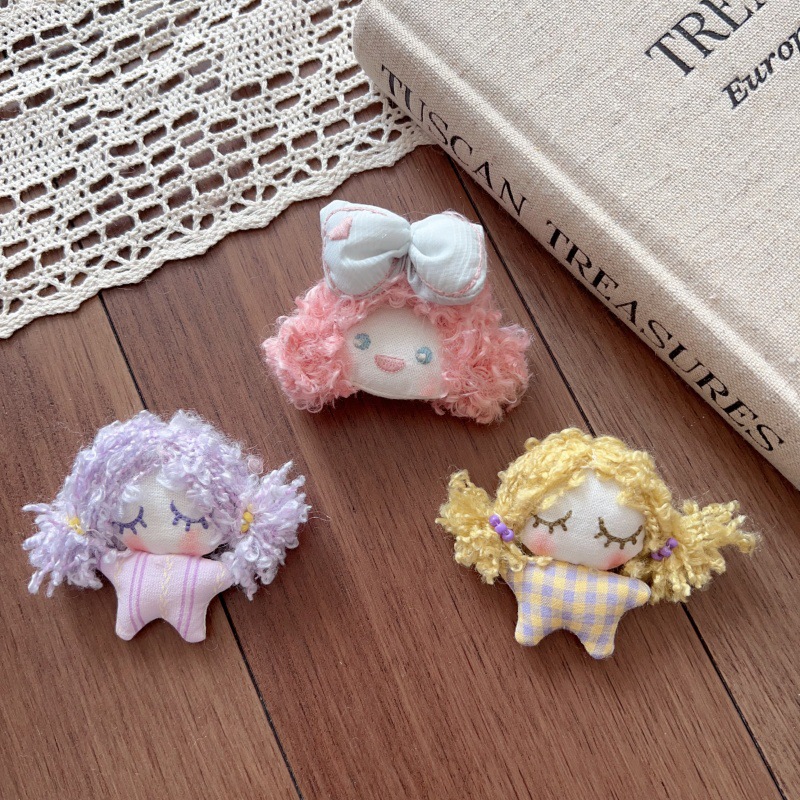 ★芸DIY デコパーツ ★アクセサリー 手作り DIY キャラクター布製チャーム★