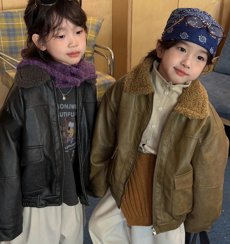 2025冬新品★子供服 　コート★100cm〜160cm 2色