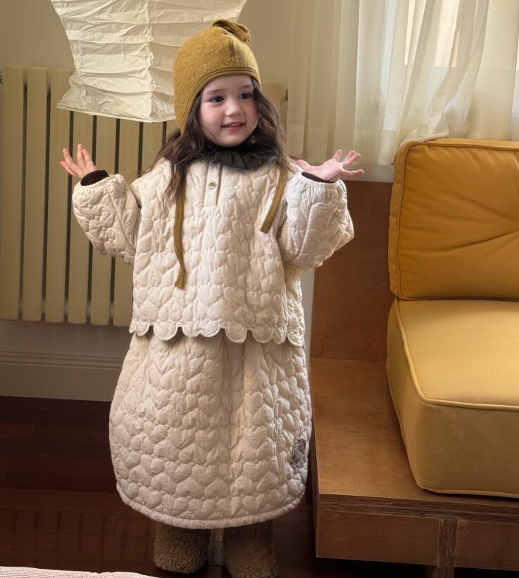 2026新品★子供服　インナー&中綿入セット★90cm〜150cm