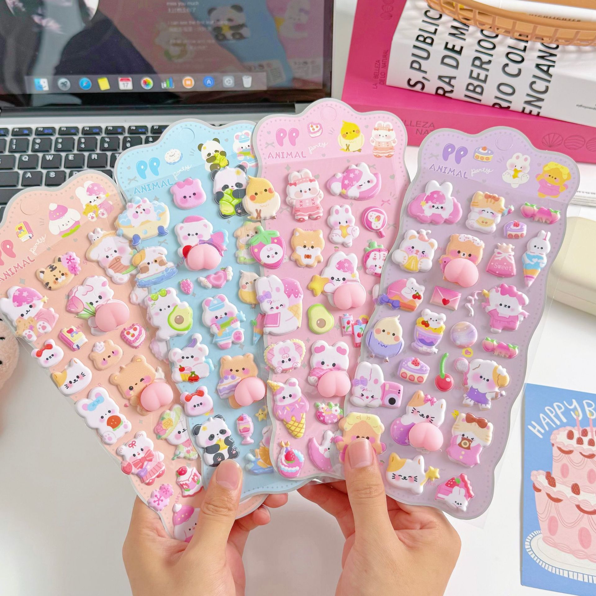 子供お褒めシール★立体エンボス★防水ステッカー ★DIY デコレーション用