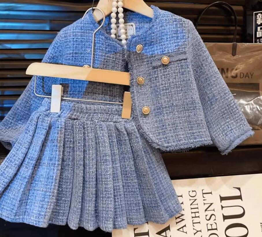 2026新品★子供服★コート+スカート　セット★90-140cm★