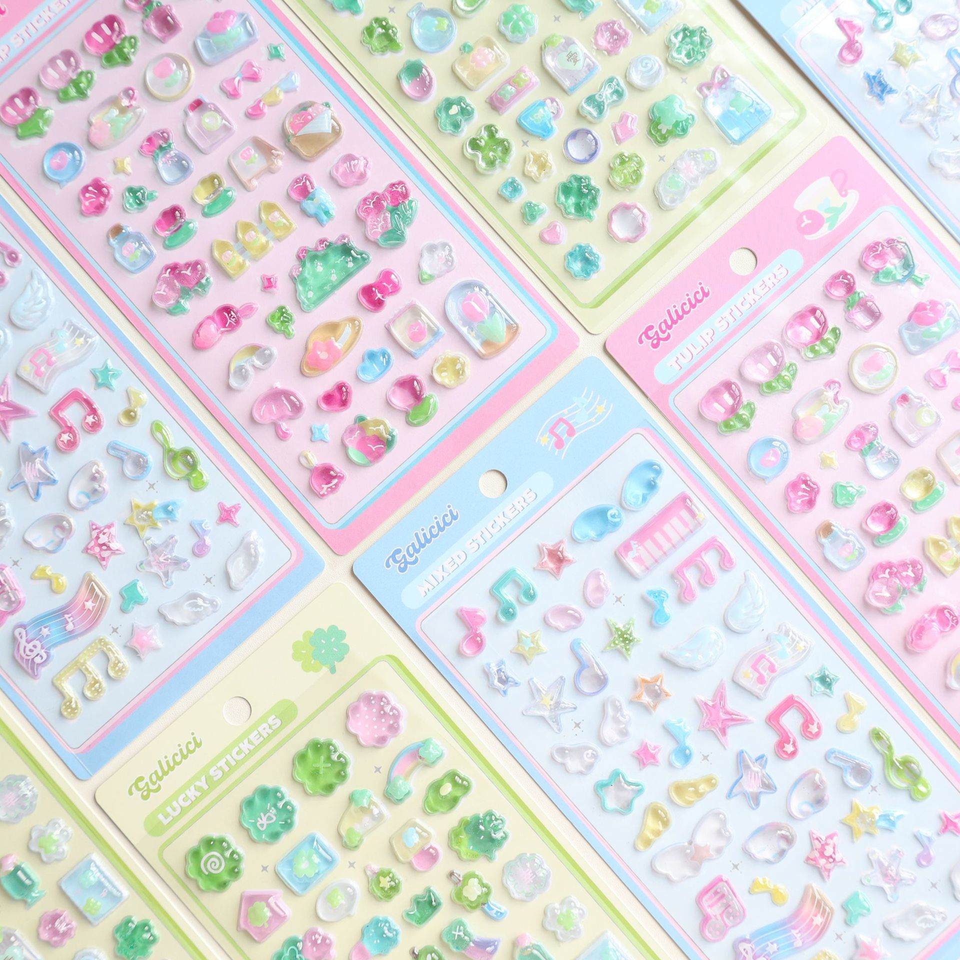 子供お褒めシール★立体エンボス★防水ステッカー ★DIY デコレーション用