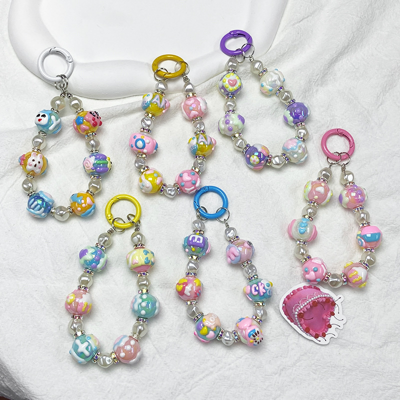 キーホルダー★キーリング★バッグチャーム★可愛い★ファション小物★雑貨★6色