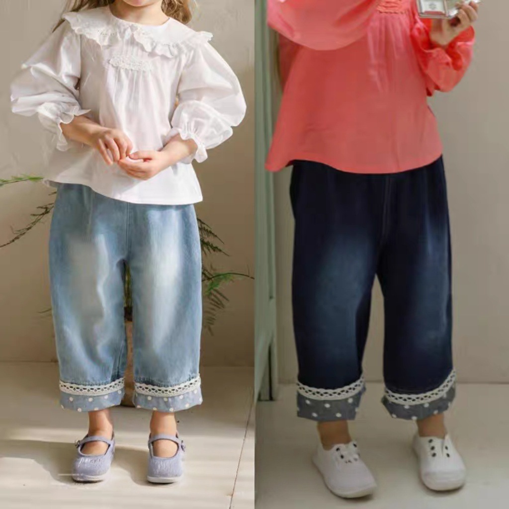 「2026」子供服★ズボン★ボトムス★ジーンズ★韓国風子供服★2色73cm〜120cm