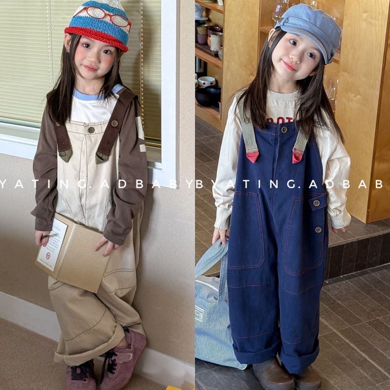 「2026」子供服★サロペット★韓国風子供服★2色80cm〜130cm