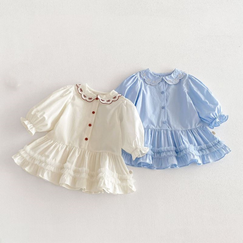 「2026」子供服★ワンピース★長袖★韓国風子供服★2色73cm〜120cm