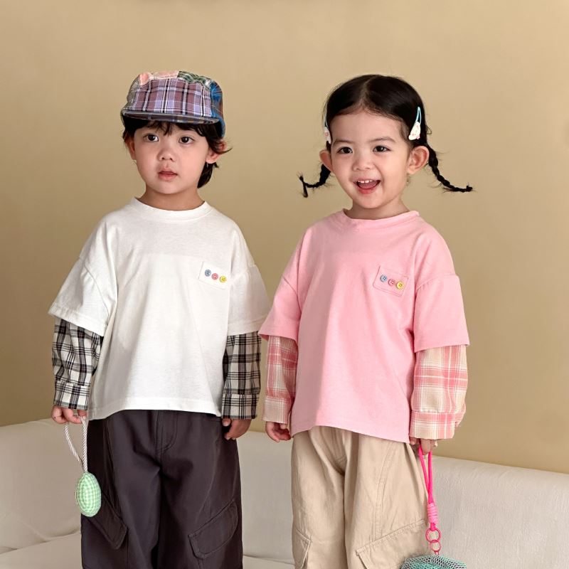 2026★春秋新作★韓国風子供服★トップス★80cm〜150cm 2色