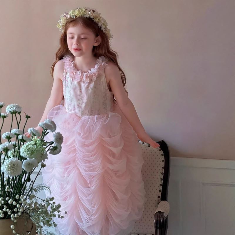 2026新品otaly/6001★子供服　ワンピース★90cm〜150cm