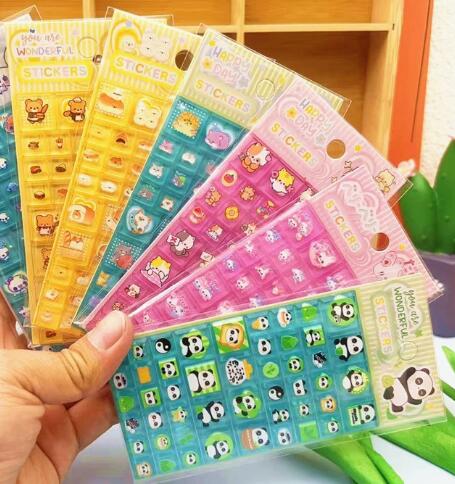 子供お褒めシール★立体★防水ステッカー ★DIY デコレーション用