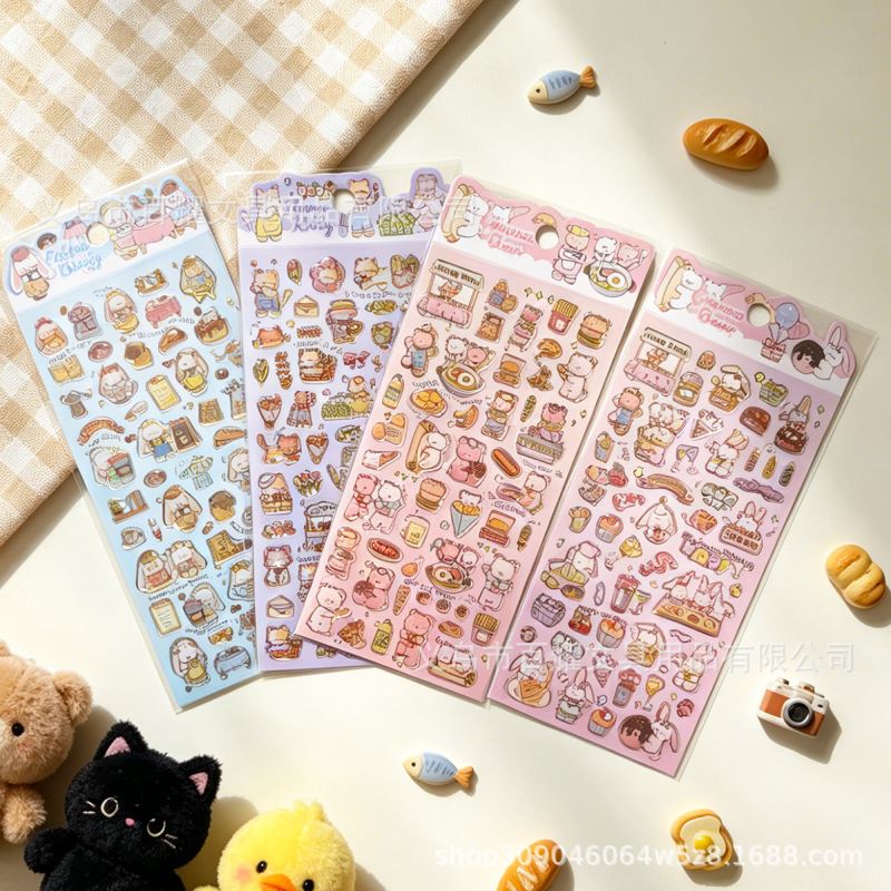 子供お褒めシール★立体★防水ステッカー ★DIY デコレーション用