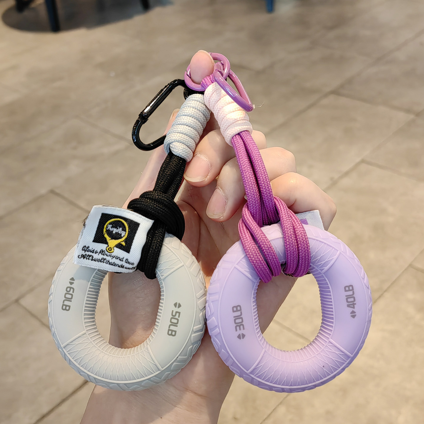 ★握力キーホルダー ストレス解消チャーム★★バッグチャーム
