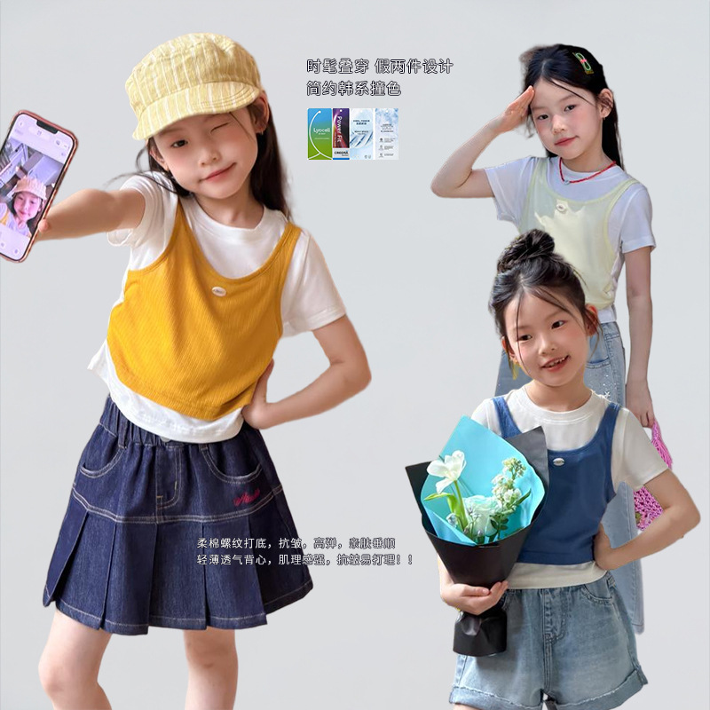 2026新作A★子供服　トップス★100cm〜170cm 3色