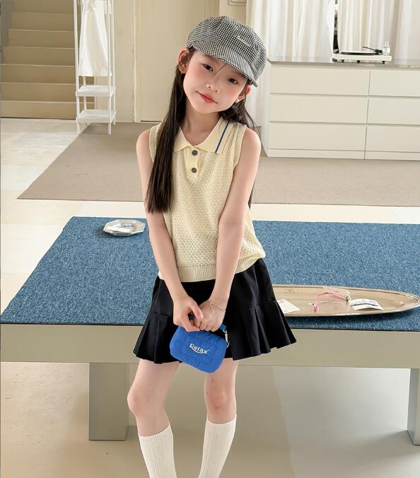 2026★夏新作★韓国風子供服★トップス★スカート★100cm〜170cm 2色