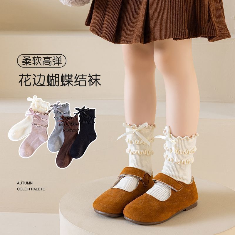 2026★キッズ靴下★ソックス★S 1-3歳 M 3-5歳 XL 9-12歳 5色