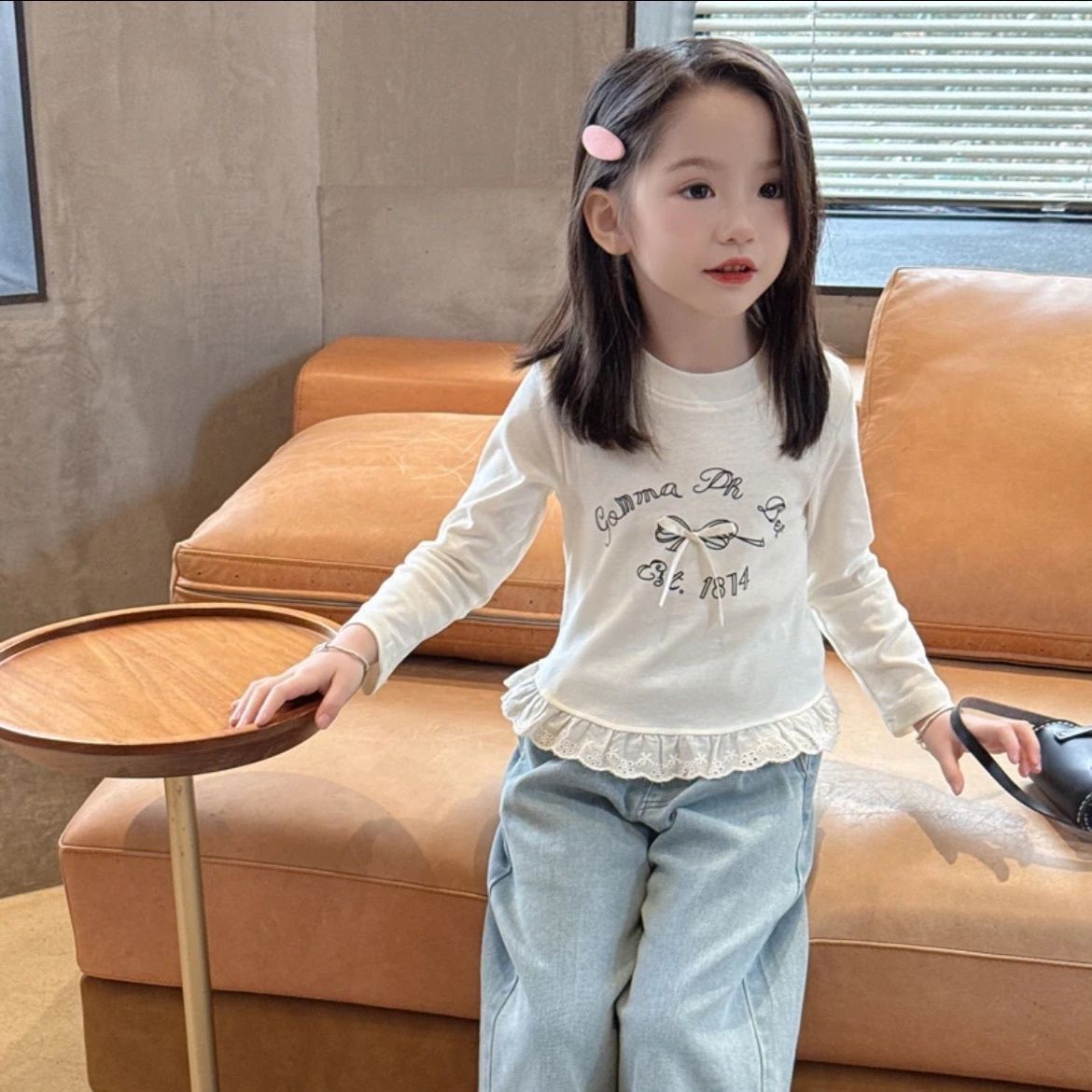 2026★春秋新作★韓国風子供服★トレーナー★90cm〜140cm 2色