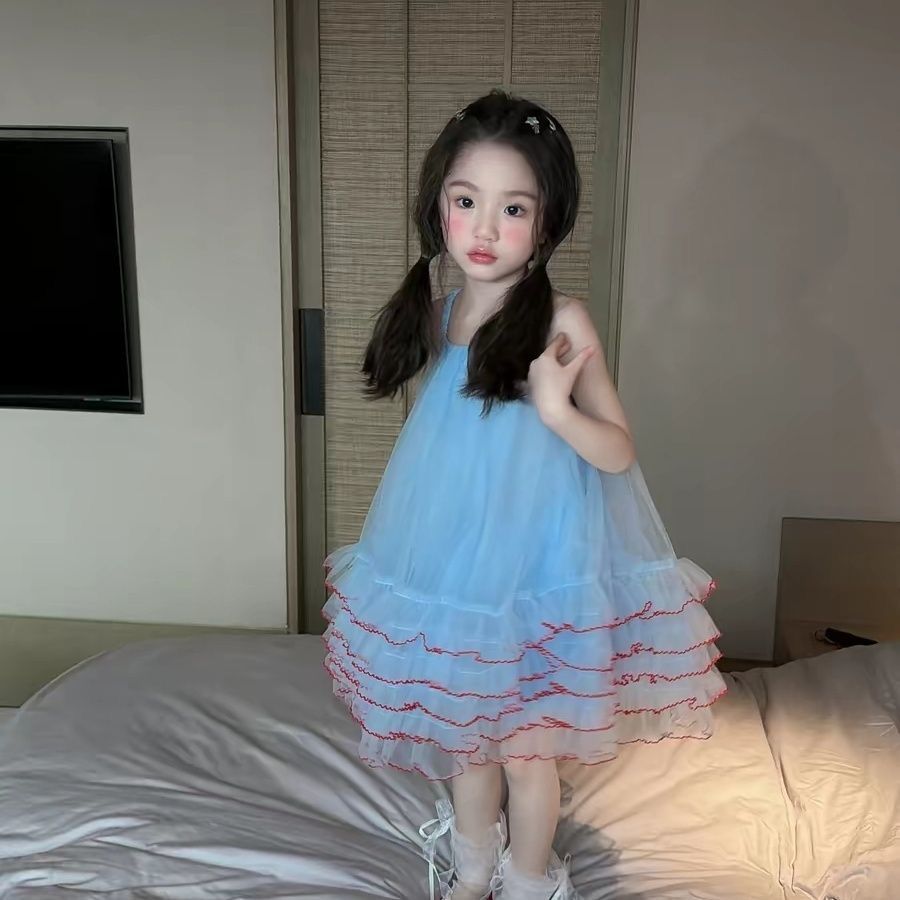2026★夏新作★韓国風子供服★ワンピース★90cm〜140cm 2色