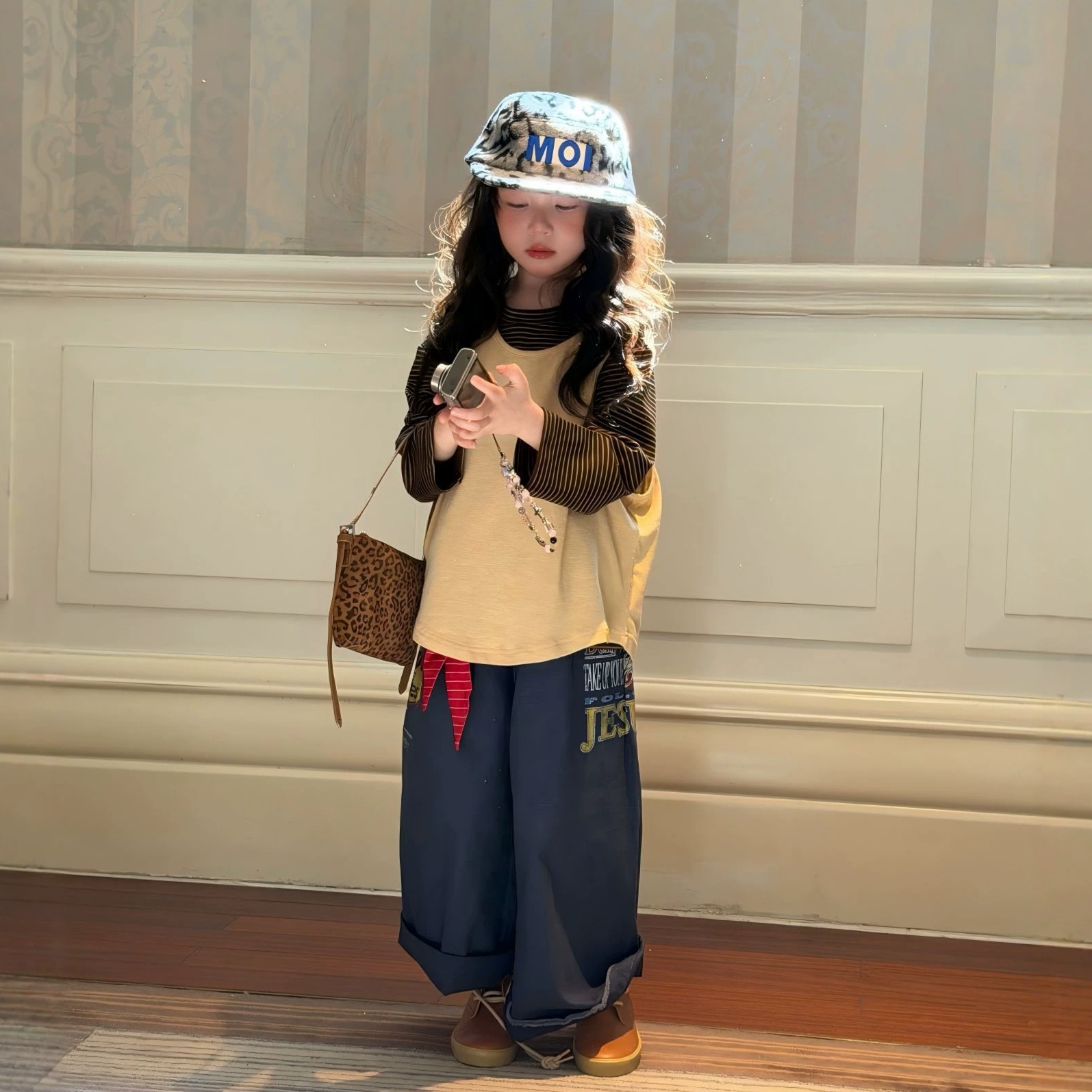 2026★春秋新作★韓国風ベビー服★Tシャツ★ベスト★ズボン★90cm〜150cm 3色