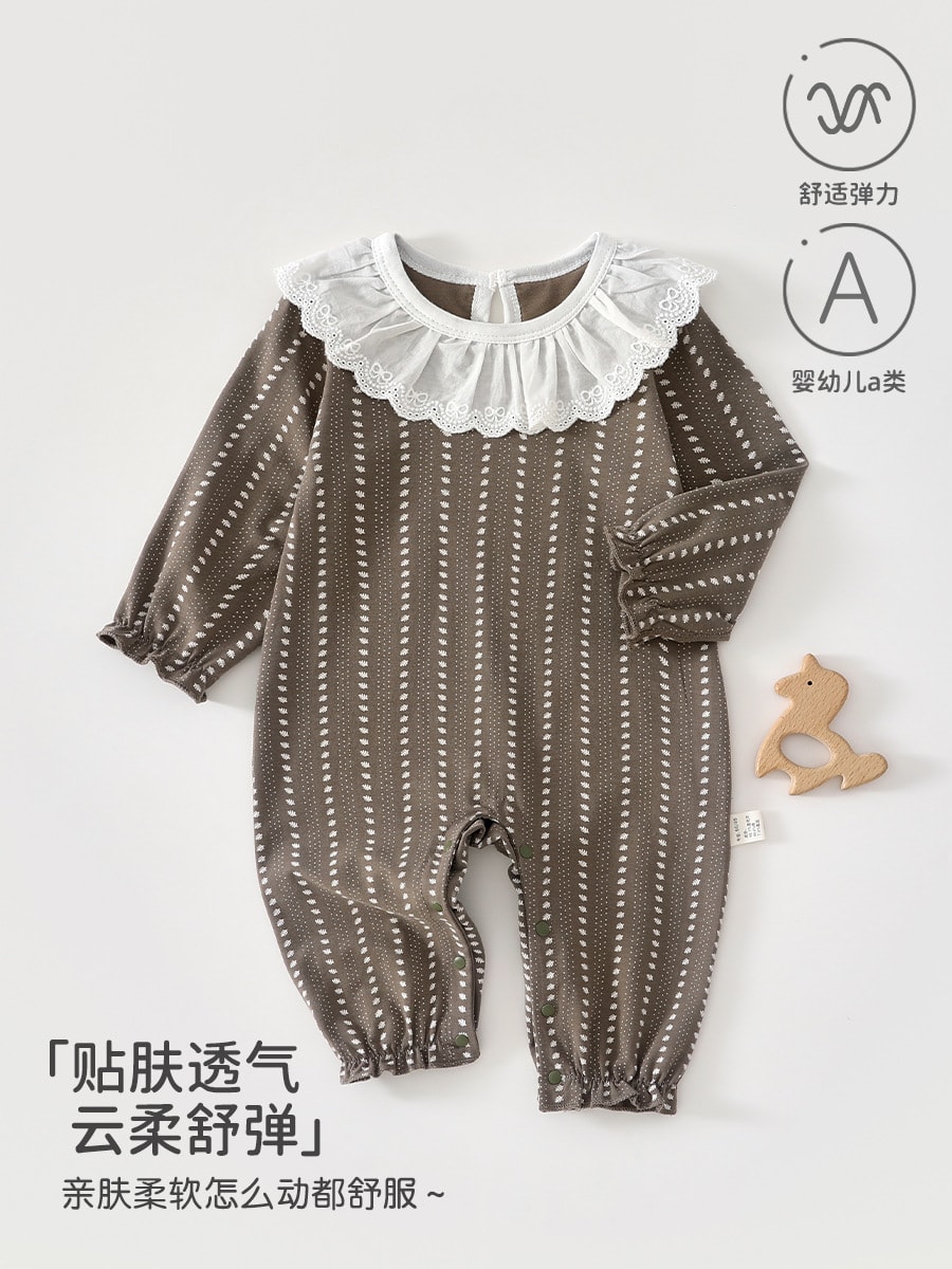 2026秋新作★ベビー服　ロンパース★66〜90 7色