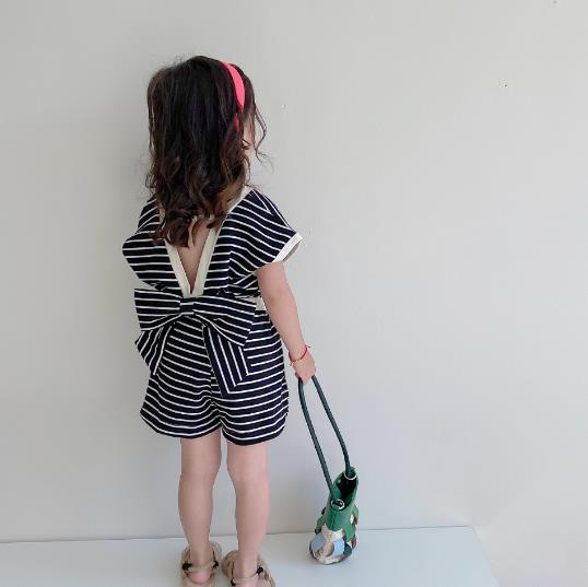 2022夏新品★子供服　トップス+ショートパンツ　セットアップ　80-130cm