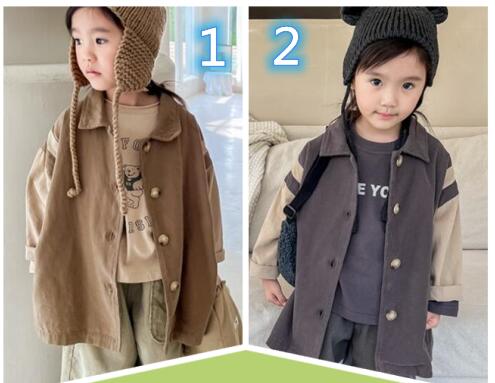 秋冬新品★子供服★トップス*上着★コート*ジャケット★韓国風子供服★男女兼用★2色80-130CM