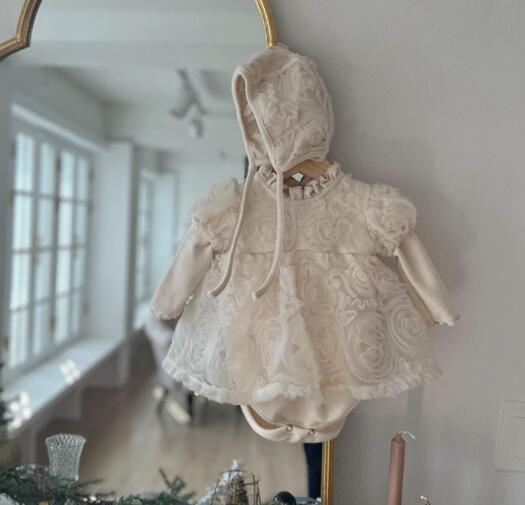 2022★春秋新作★韓国風ベビー服★ロンパース+帽子★66-90CM