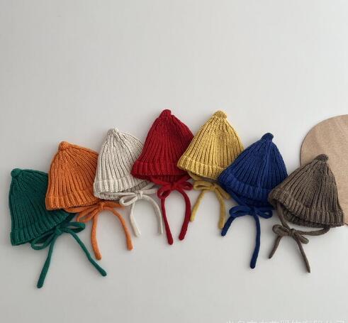 秋冬★子供用★帽子★キッズ帽子★防寒★暖かい★ニット帽子★ベビー★韓国風★耳カバー★7色