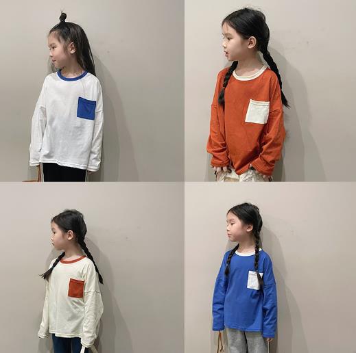 2023春新品★子供服　トップス　長袖　90-140cm★4色
