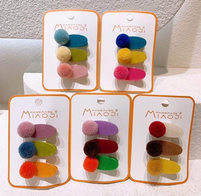 「2月初入荷」子供用★キッズ女の子★髪飾り★まとめ髪用★ヘアアクセサリー★3枚入り★ヘアピン★多色