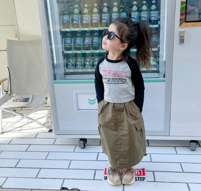 2023春新品★子供服　tシャツ&スカート　分けて販売　80-130cm