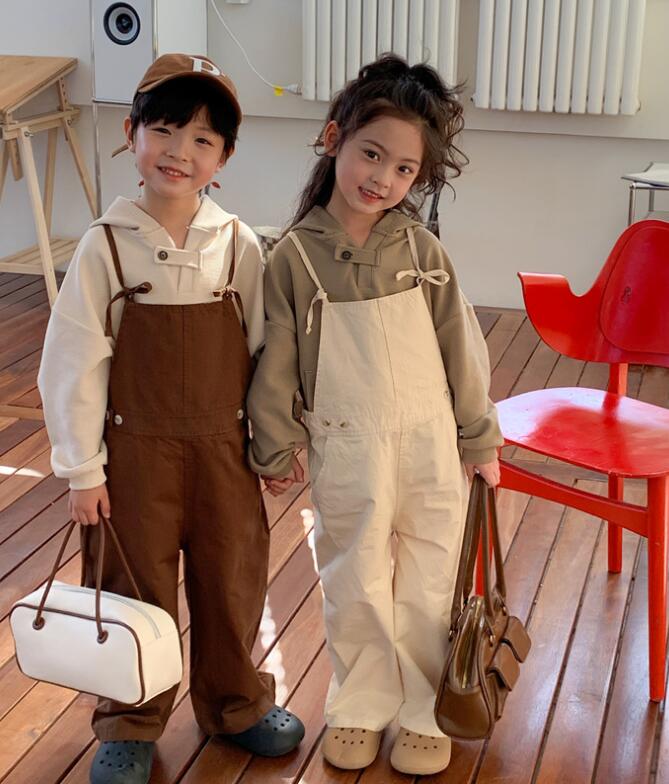 2023新品★子供服　サロペットズボン★90-140cm★2色