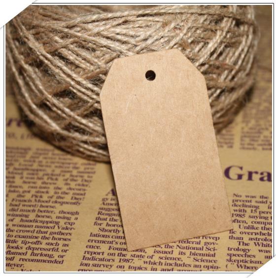 包装資材★プレゼント装飾など★クラフトタグ　ラベルカード　ハトロン紙　DIY吊札