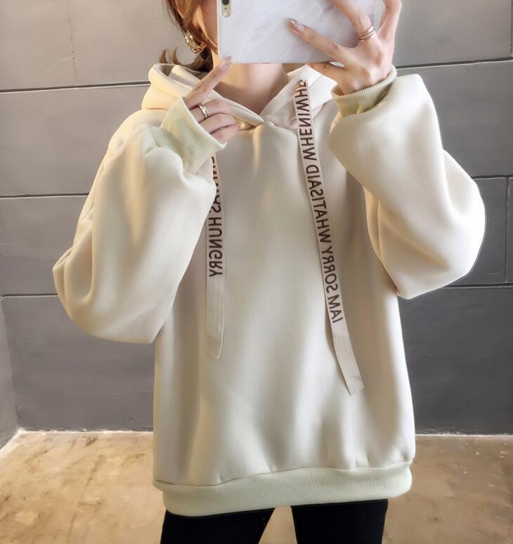 冬新作★韓国風★レディース★トレーナー★パーカー★裏起毛★4色M-2XL