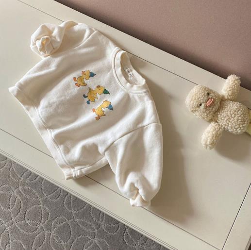 2023春新品★子供服　トップス　トレーナー　73-100cm★3色