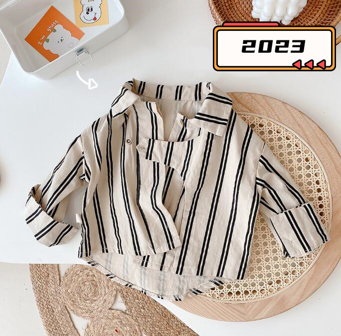 子供服★トップス★ワイシャツ★韓国風子供服★キッズ男の子★80-130CM