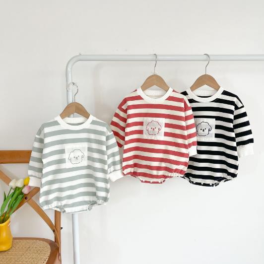 2023春新品★子供服　ロンパース　66-100cm★3色