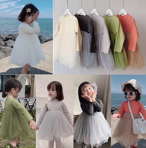 2023新品★子供服　ワンピース★80-130cm★4色(2月28日入荷予定)